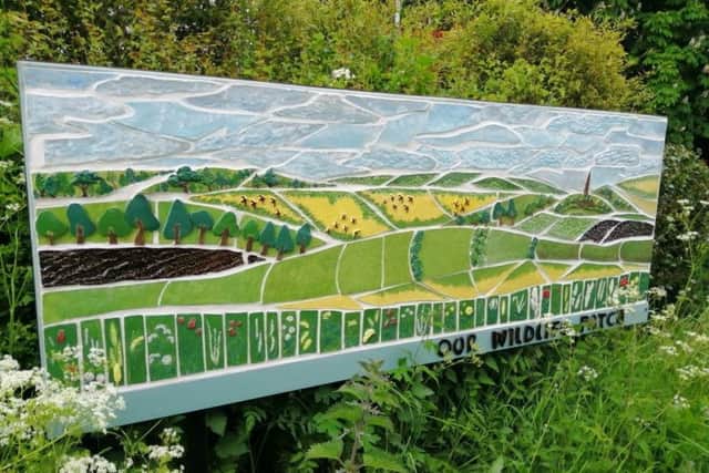 The Leasingham Community Mosaic. EMN-190716-145547001