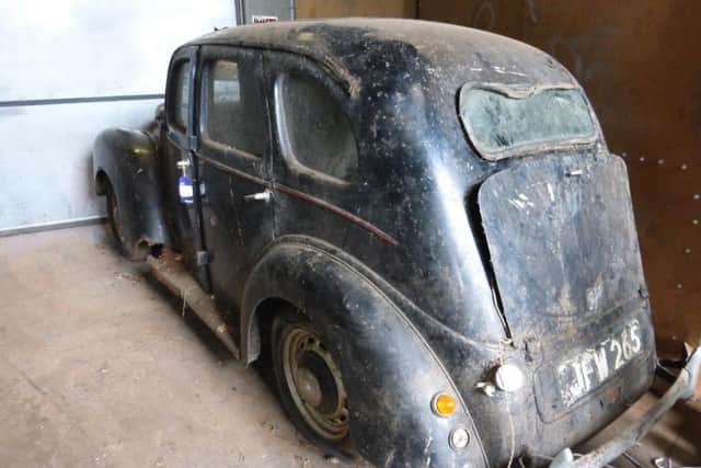 A 1953 Ford Prefect that first took to the Lindsey roads more than 65 years ago.