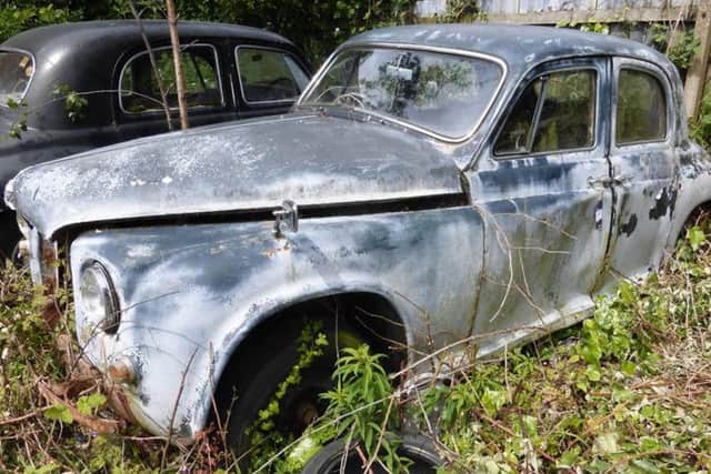 This Rover has not been on the road for a while...