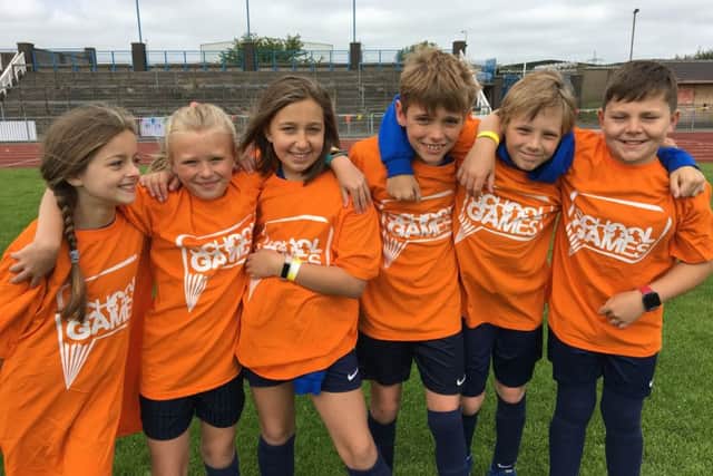 There is cause for celebration at Caythorpe Primary School in the School Games Mark scheme.