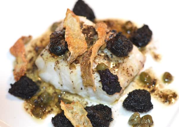 Cod and Black Pudding