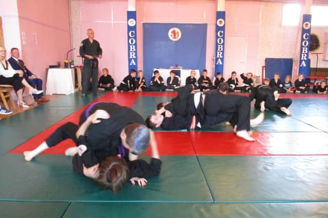The demonstration.