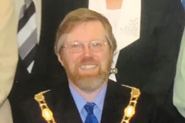 Former Mayor of Mablethorpe and Sutton, Graham Gooding.