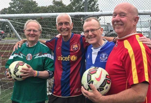 Tony Trevor, Bob Tubman, Gary Fenwick and Colin Saywell are all up for a game next month