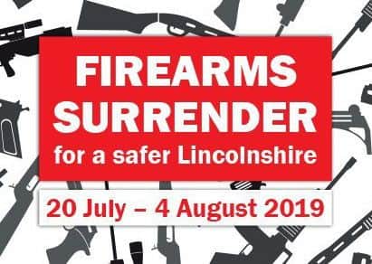 Firearms surrender. EMN-190723-173613001