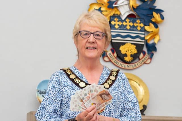 Coun Susan Waring lays down her Chairman's Challenge. EMN-190724-130256001