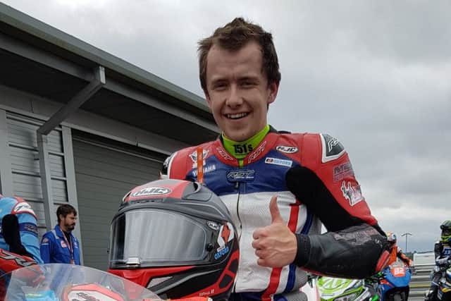 Mikey Large-Taylor enjoyed a positive qualifying session before two frustrating races EMN-190724-171110002