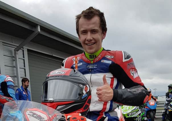 Mikey Large-Taylor enjoyed a positive qualifying session before two frustrating races EMN-190724-171110002