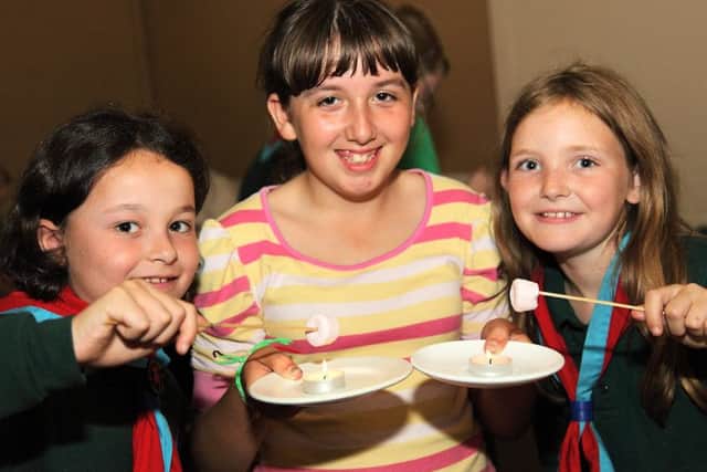 Skegness Cubs at their family night 10 years ago.