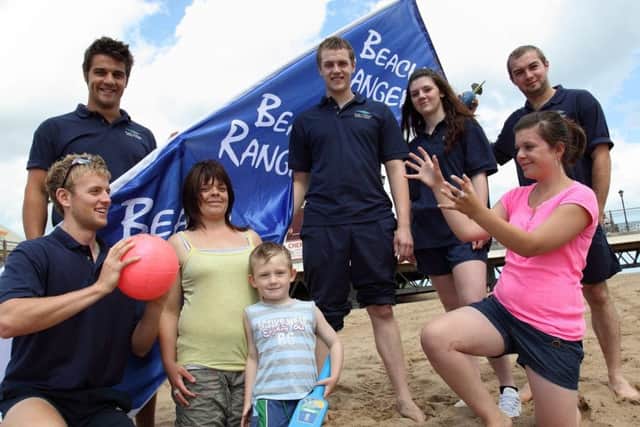 Pictured, from left, were back - Jim Morgan, Scott Newey, Emma Horton and Neil Waterhouse; front - Matt Crowther, Michaella Paramore, Mitchell Paramore, five, and Charlotte Paramore.