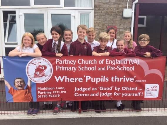 Partney Primary School leavers have had a lot to celebrate.