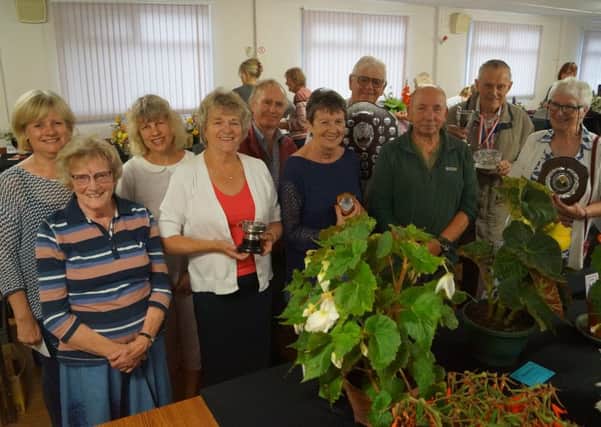 Some of the winners at Middle Rasen Horticultural Show EMN-190730-103808001