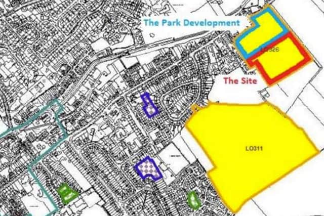 Illustrative plans for the 60 home proposal.