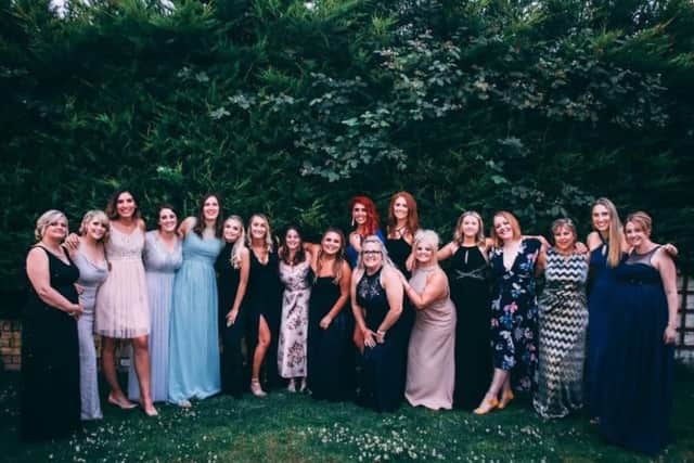 Guests at the ball in memory of Mandy Hall at the Finch Hatton Arms Hotel. EMN-190730-145511001
