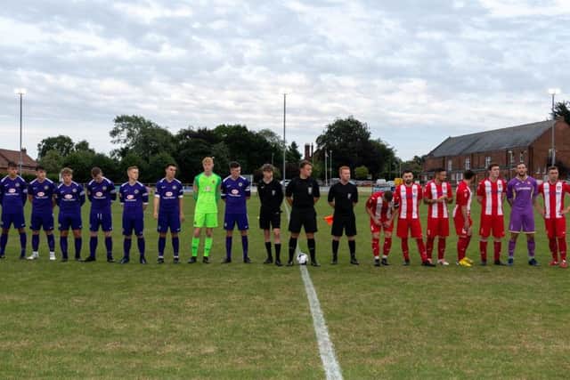 Horncastle Town 2 Boston United 3. Photos: @russelldossett (www.sportspictures.online)
