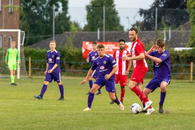 Horncastle Town 2 Boston United 3. Photos: @russelldossett (www.sportspictures.online)