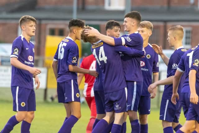 Horncastle Town 2 Boston United 3. Photos: @russelldossett (www.sportspictures.online)
