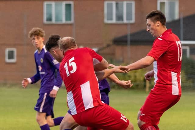 Horncastle Town 2 Boston United 3. Photos: @russelldossett (www.sportspictures.online)