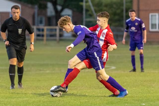 Horncastle Town 2 Boston United 3. Photos: @russelldossett (www.sportspictures.online)
