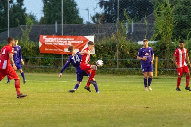 Horncastle Town 2 Boston United 3. Photos: @russelldossett (www.sportspictures.online)