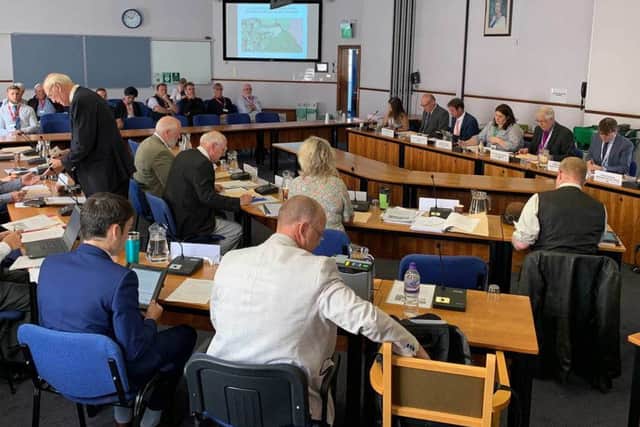 East Lindsey District Council's planning committee meeting today (Thursday).