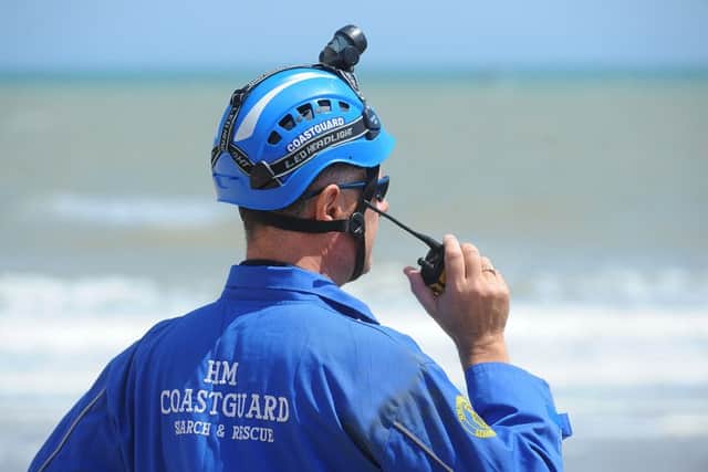 HM Coastguard. Image for illustration only.