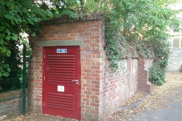 The old air raid shelter in William Alvey School's playground. EMN-190827-140547001