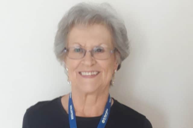 Charity worker Elaine Rogers of Ruskington, skydiving for her 70th birthday. EMN-190209-205034001