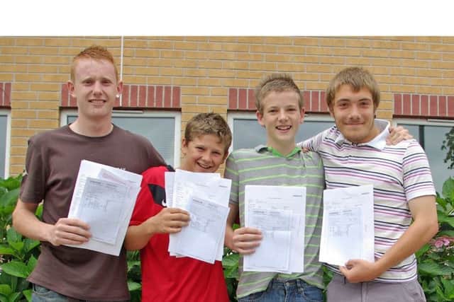 Ryan Richardson, Luke Benton, Daniel Baines and Andrew Hewitt.