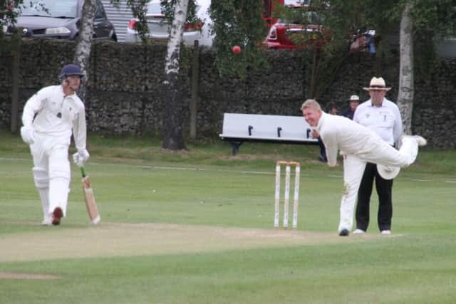 Matt Rutherford did his bit for Rasen, taking three wickets and top-scoring with 34. Picture courtesy of Peter Thompson EMN-190209-173743001