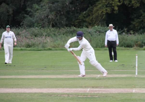 Luke Francis made 22 in Caistor's innings. Picture courtesy of Peter Thompson EMN-190209-173721001