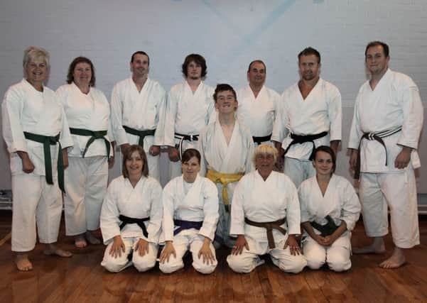 Members of the Shotokan Karate Club of Skegness 10 years ago.