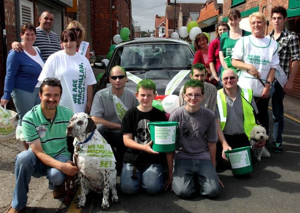 Raising funds for Macmillan Cancer Support 10 years ago.
