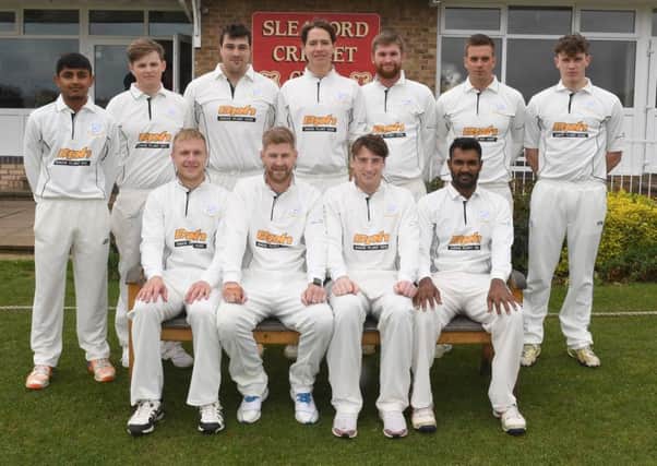 Sleaford CC First XI have made a perfect start to the season with five wins out of five. Picture: David Dawson EMN-190909-142102002