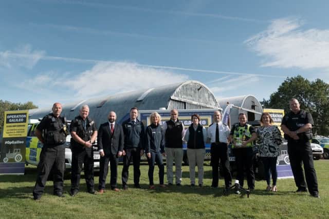 Key players in the fight against rural crime in Lincolnshire ready for the next hare coursing season under Operation Galileo. EMN-190309-161318001