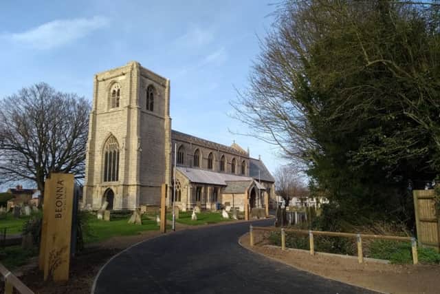 The Beonna at All Saints, Benington.