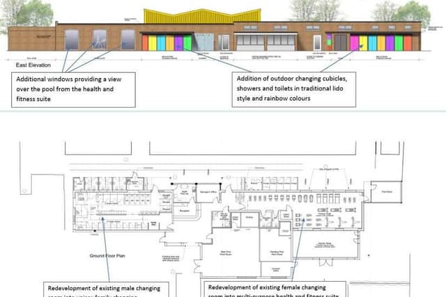 The proposals for Jubilee Park.