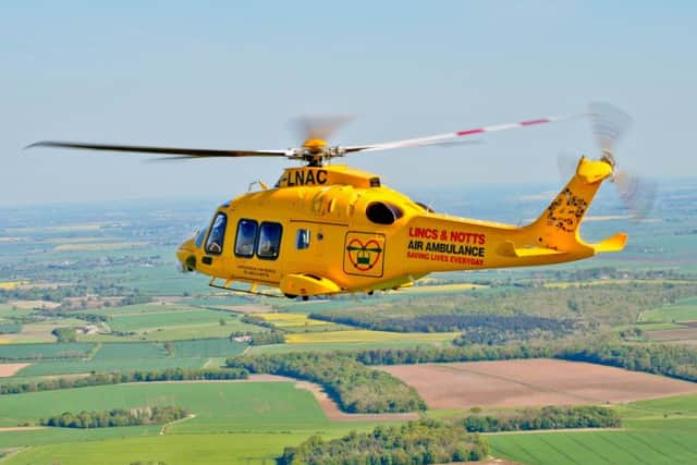 The Lincs and Notts Air Ambulance. EMN-190509-110928001