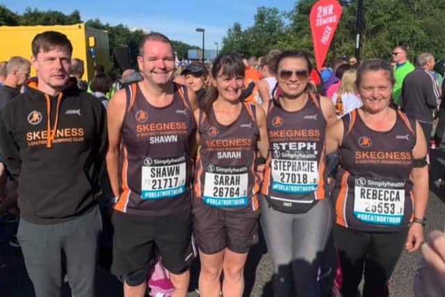 SADRC members at the Great North Run.