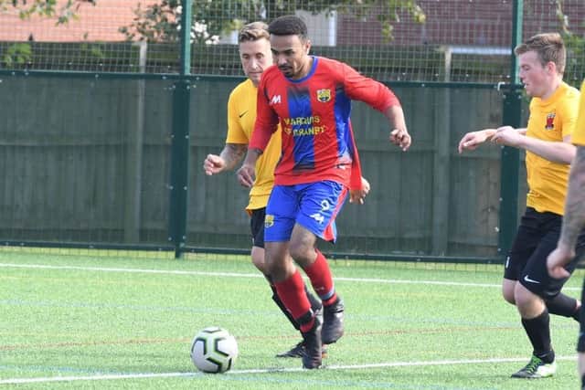 Monty Savanhu on the ball for Northgate Olympic EMN-190909-152506002