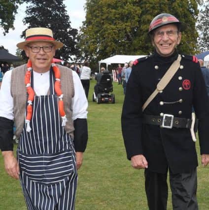 Caythorpe Gala. L-R Robin Baxter and John Cope. EMN-190909-171718001