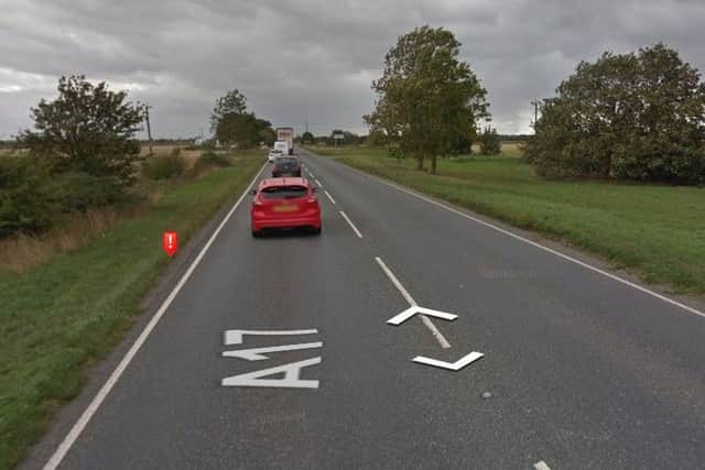 Nine serious RTCs have occurred on this stretch of road in the past five years alone. Image: Google maps.