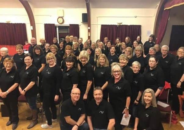 Take Note Choir at their Helpringham rehearsal hall. EMN-190917-102710001