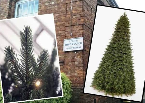 Louth town councillors recently had a heated debate about the artificial Christmas Tree.