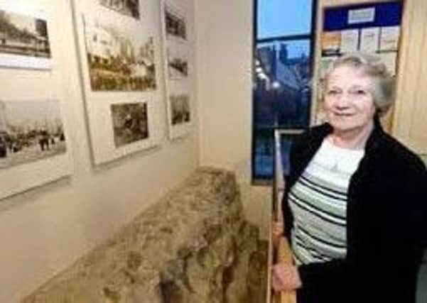 Sheila Jonkers - one of the leading figures in the ongoing bid to preserve Horncastles Roman Wall