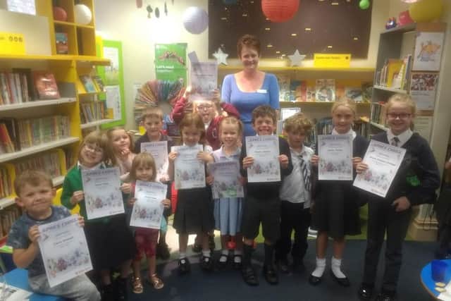 Summer Reading Challenge presentation at Woodhall Spa Library EMN-190916-234143001