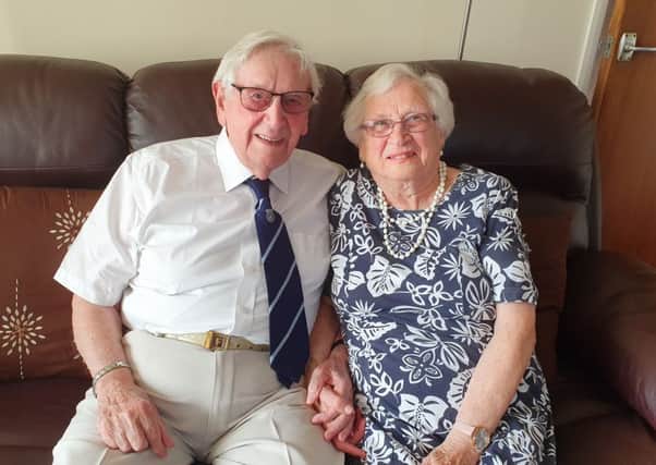 Frank and Pat Johnson will celebrate their 70th wedding anniversary on Tuesday September 2