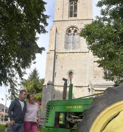 Heritage Open Day at Sibsey Church. Mark Schofield and Kate Hallett of Sibsey. EMN-190916-143614005