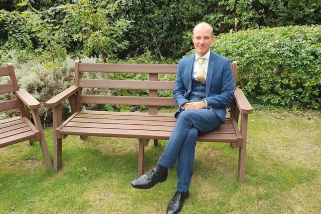 Mr Glen Thompson has joined QEGS Alford as the new head teacher.