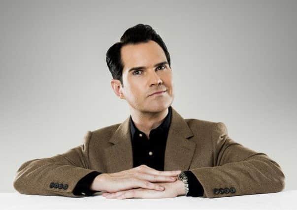 Jimmy Carr, coming to Skegness this week.